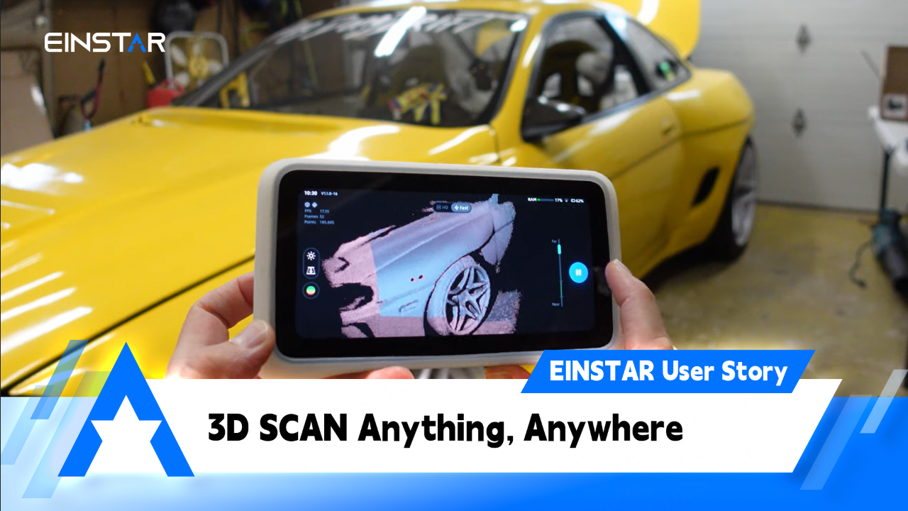 The 3D Scanner for Everyone: A Review of the EINSTAR VEGA from Ding Dong Drift