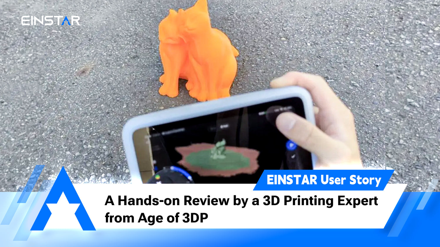 A Hands-on Review by a Tokyo University Graduate and 3D Printing Expert from Age of 3DP – All-in-One 3D Scanner EINSTAR VEGA！