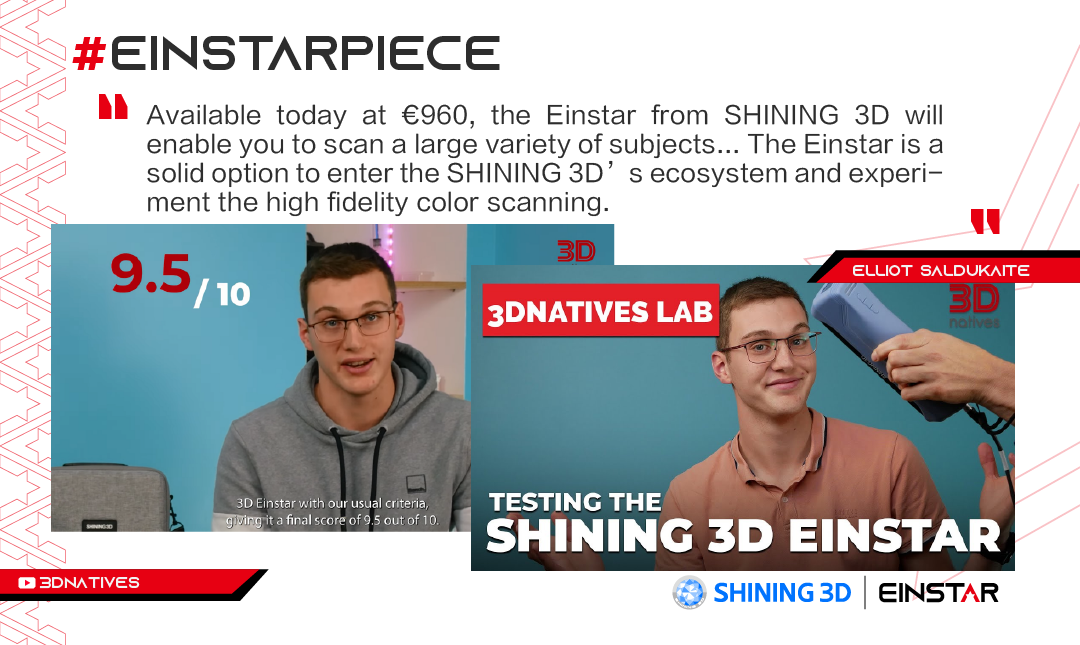 A Professional 3D Scanner under 1K? We’ve reviewed the Einstar from SHINING 3D | 3Dnatives Lab