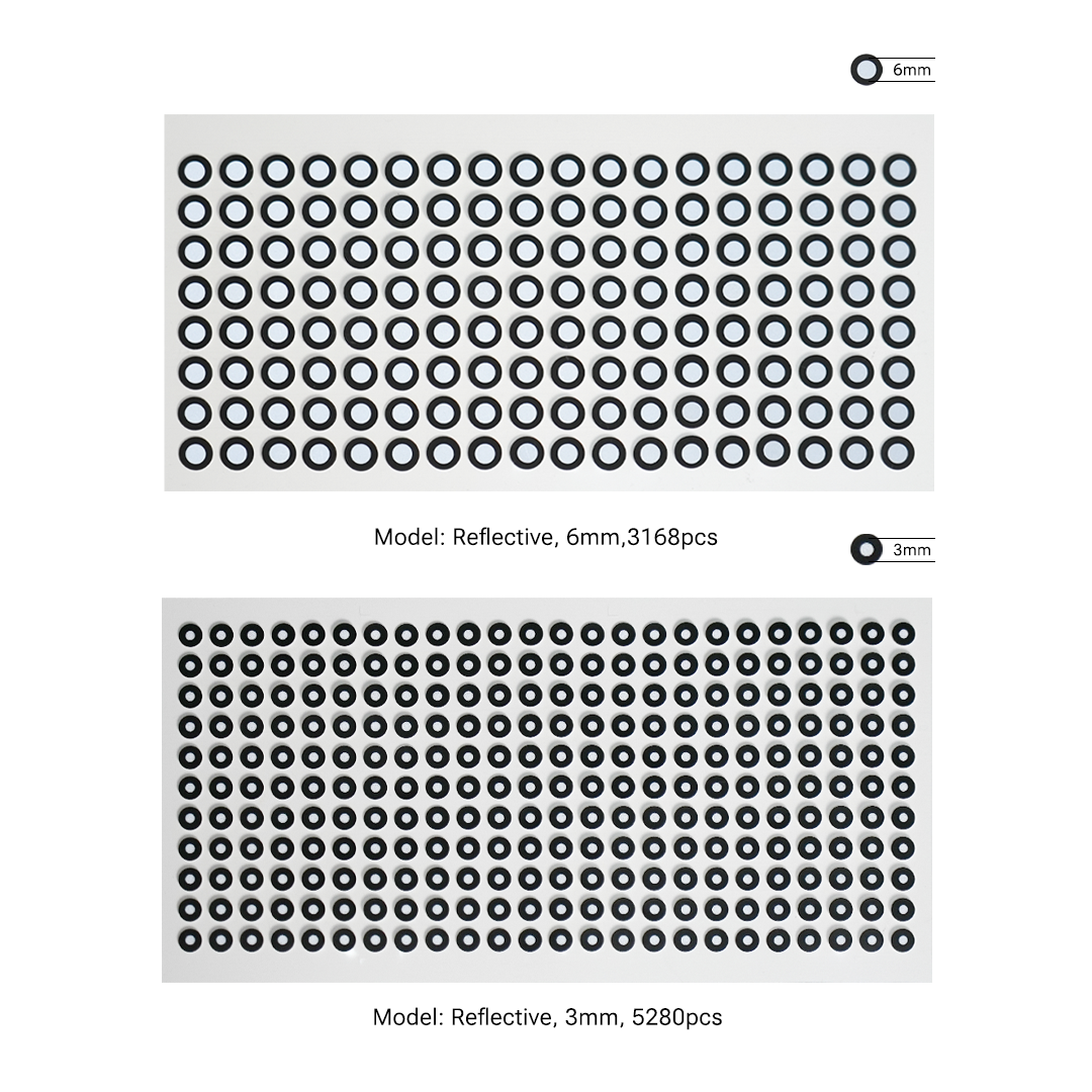 EINSTAR 3D Scanner Markers 3mm 6mm Comparison