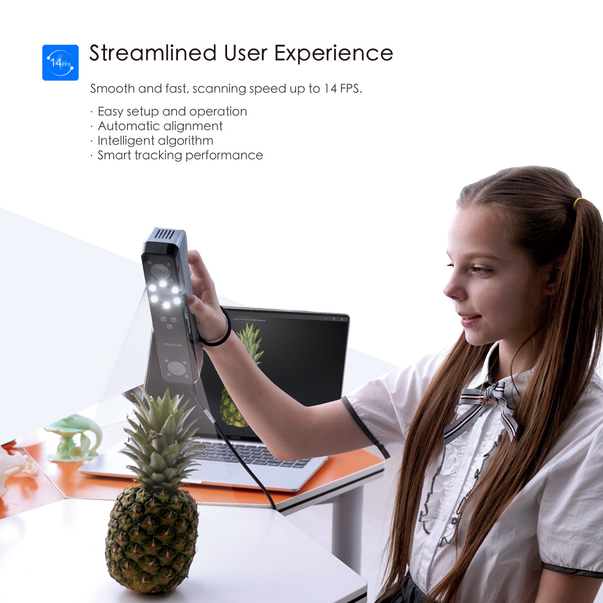 EINSTAR丨プロシューマー向けハンディー 3D スキャナー