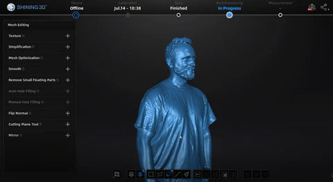 Blog cover: Digitizing people for an open-source project using EINSTAR 3D scanner.