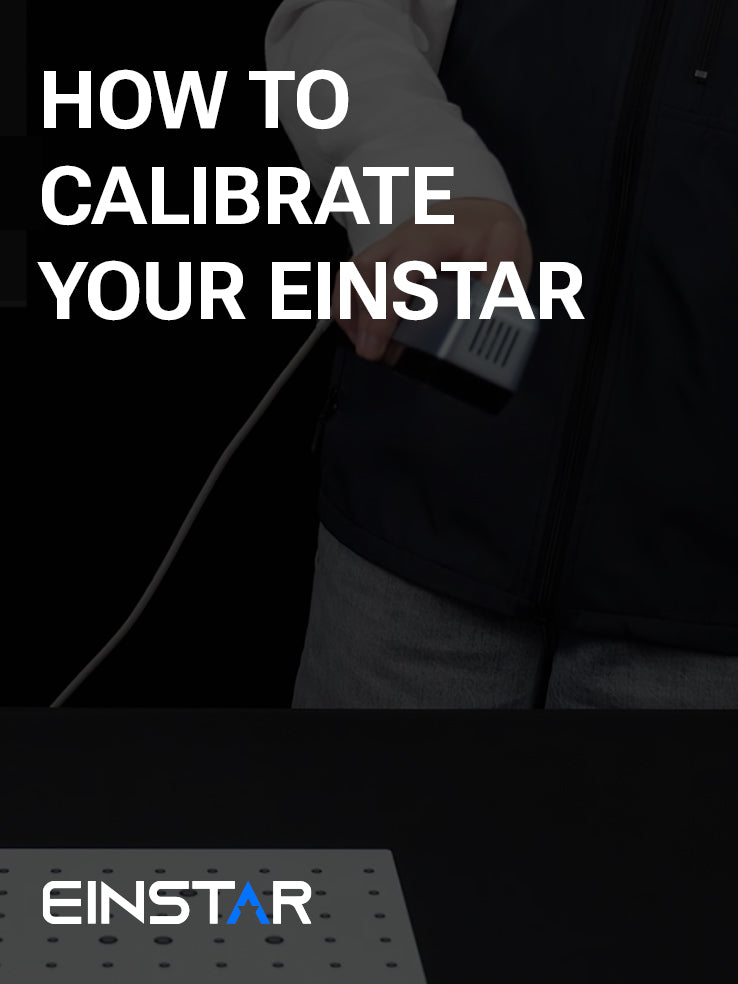 How to Calibrate Your EINSTAR: Video cover for How To Use section.